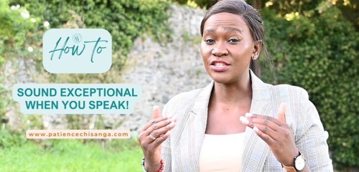 Patience Chisanga presenting Speaker Secrets - Titleimage